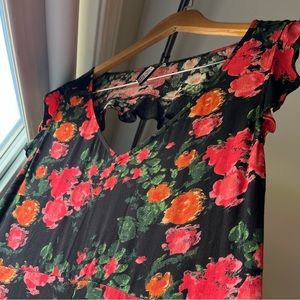 Never worn Anthropologie Plenty by Tracy Reese floral jumpsuit.